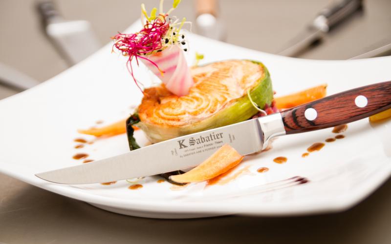 K-Sabatier Authentique serrated steak knife