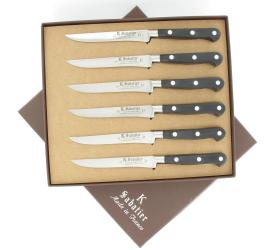K Sabatier Authentique 5 Olive Stainless Steak Knives, 2 count, Bernal  Cutlery