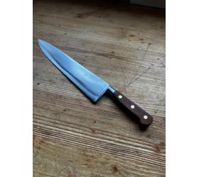 13 in Chef Knife - Old Forge - Palissander Handle - Carbon Ref 349