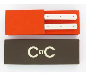 2 pieces Box - Français 9.47 OFF-White Handle