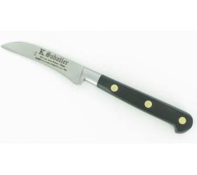 Professional Carbon Steel Black Knife Sharpening Steel, Black 12 Inch