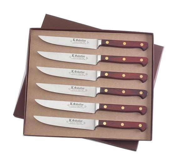 Stainless Steel Steak Knives - Set of 6 – Jean Patrique